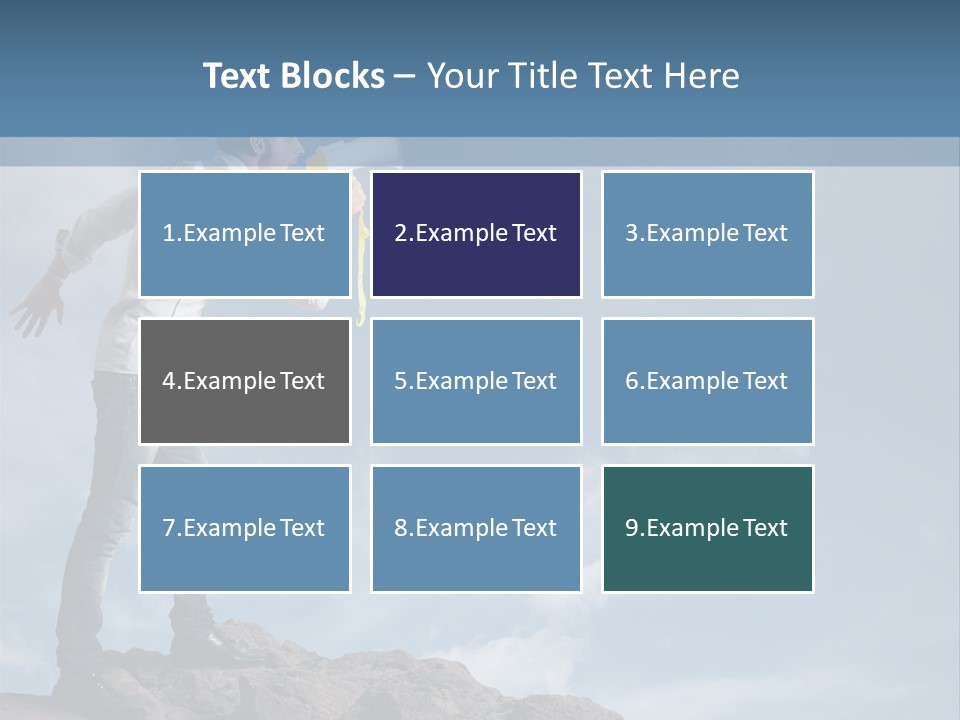 High Voice Businessman PowerPoint Template