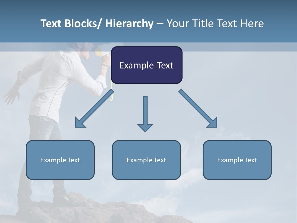 High Voice Businessman PowerPoint Template