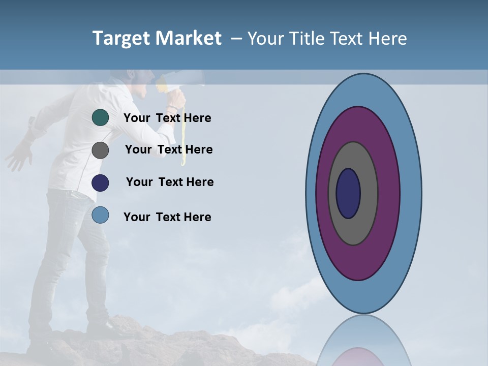 High Voice Businessman PowerPoint Template