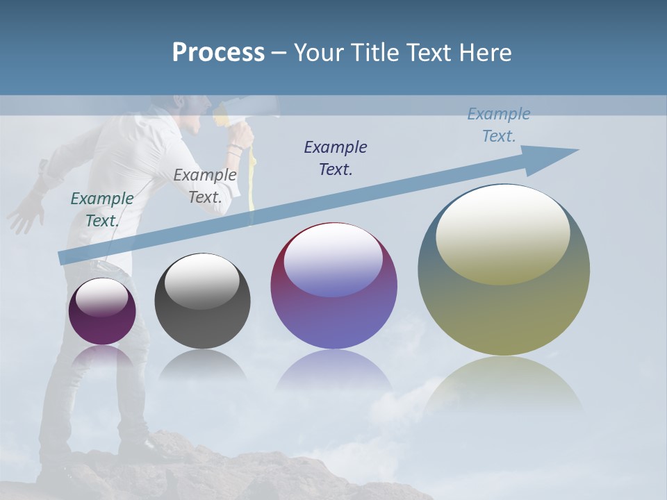 High Voice Businessman PowerPoint Template