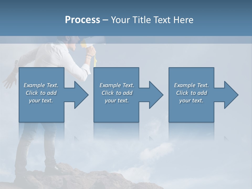 High Voice Businessman PowerPoint Template