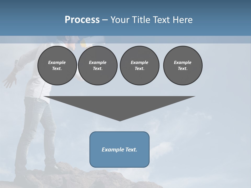 High Voice Businessman PowerPoint Template