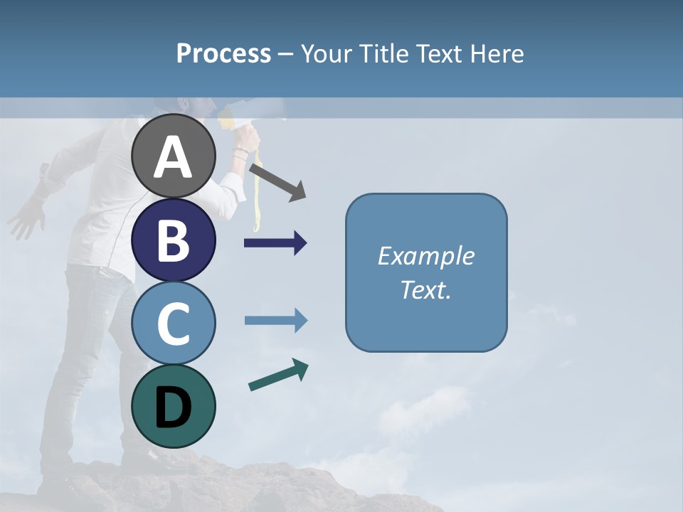 High Voice Businessman PowerPoint Template