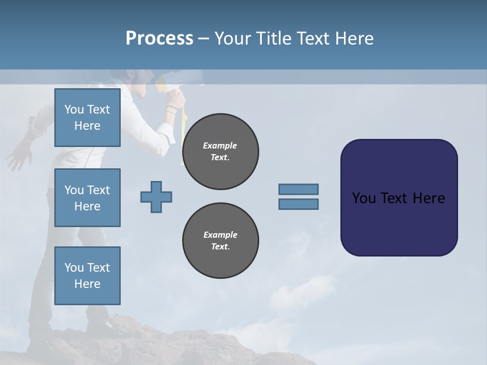 High Voice Businessman PowerPoint Template