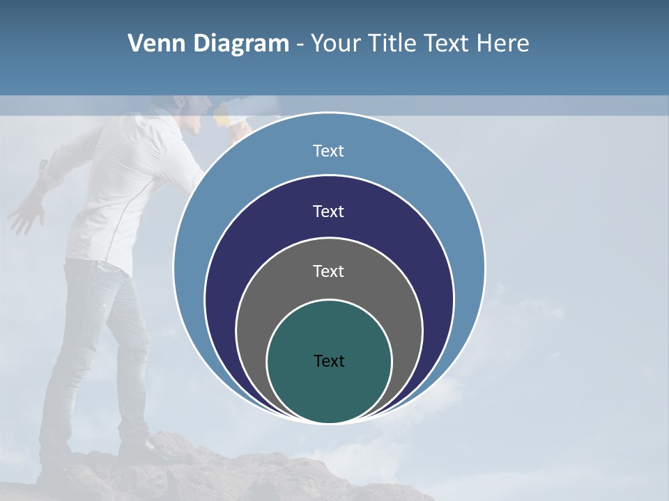 High Voice Businessman PowerPoint Template