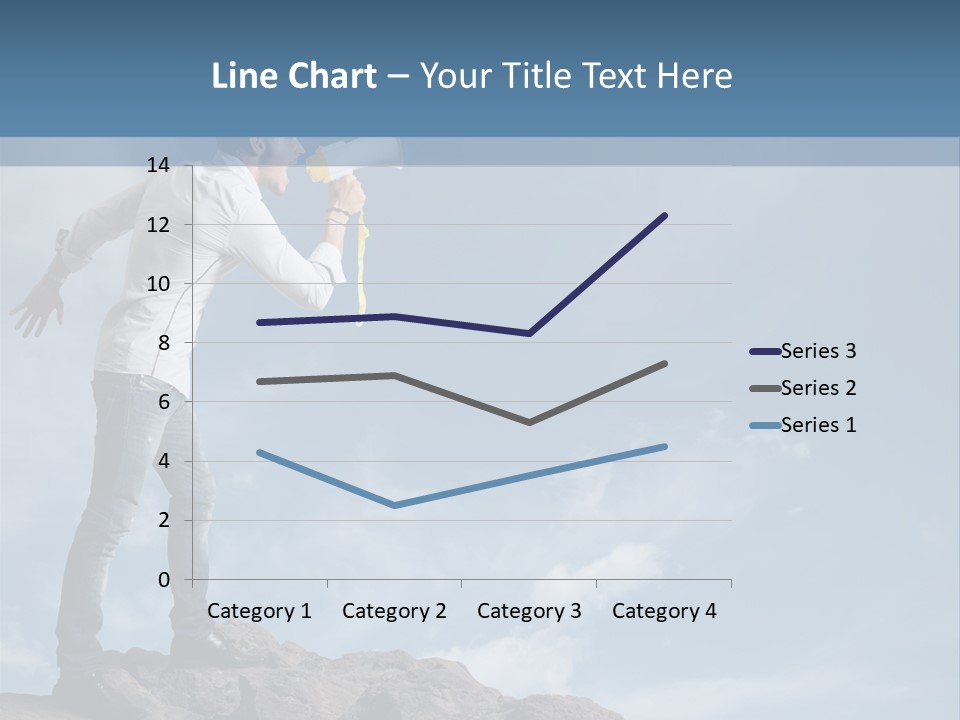 High Voice Businessman PowerPoint Template