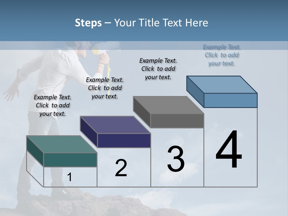 High Voice Businessman PowerPoint Template