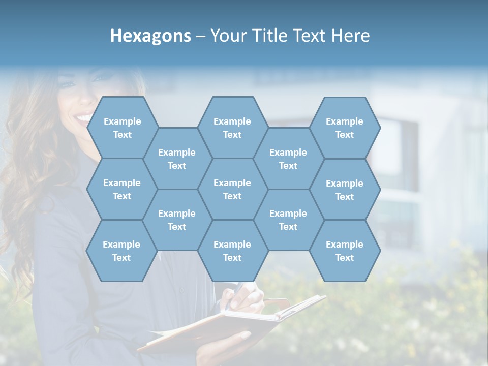 Financing Beautiful Property PowerPoint Template