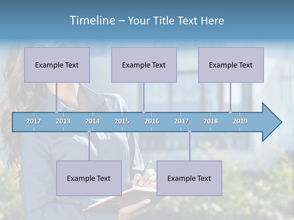 Financing Beautiful Property PowerPoint Template