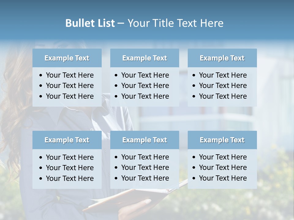 Financing Beautiful Property PowerPoint Template
