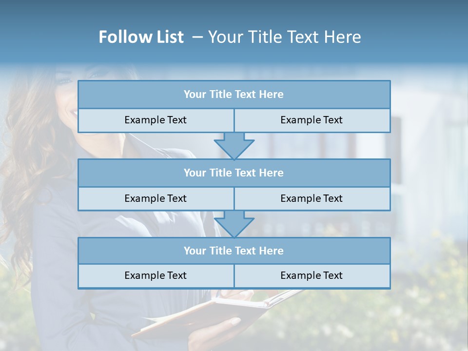 Financing Beautiful Property PowerPoint Template