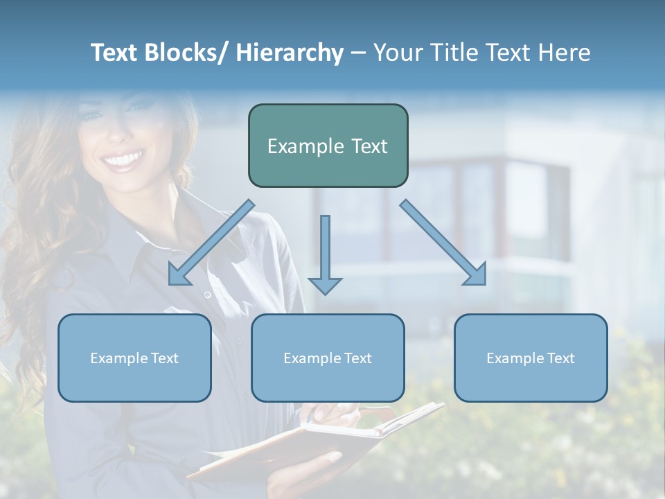 Financing Beautiful Property PowerPoint Template