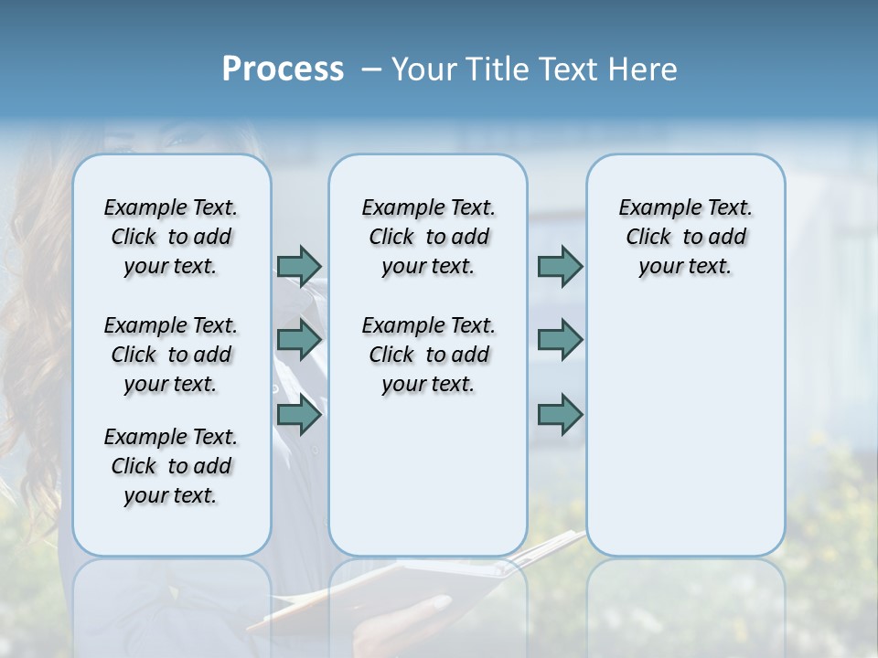 Financing Beautiful Property PowerPoint Template