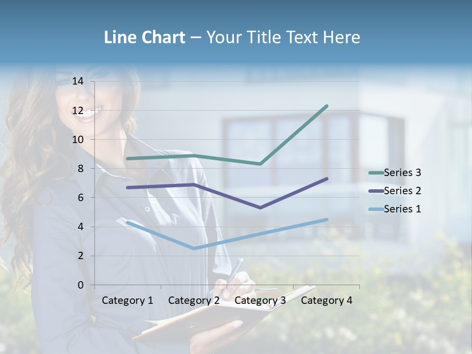 Financing Beautiful Property PowerPoint Template