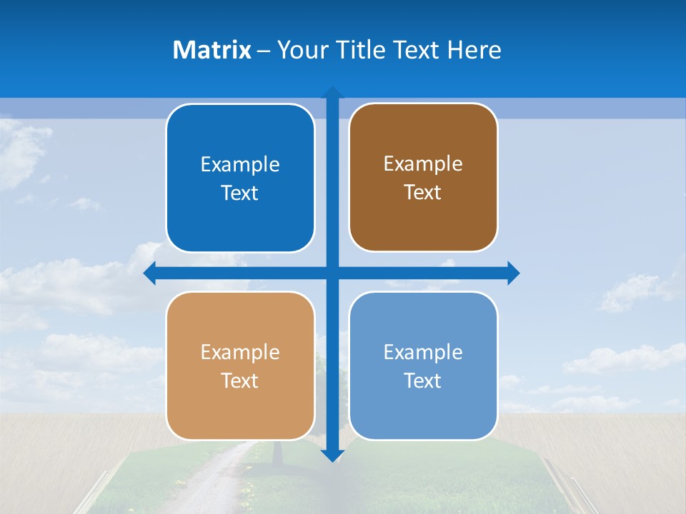 Sky Education Environment PowerPoint Template