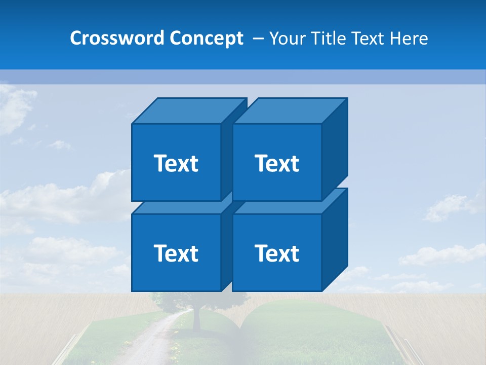 Sky Education Environment PowerPoint Template
