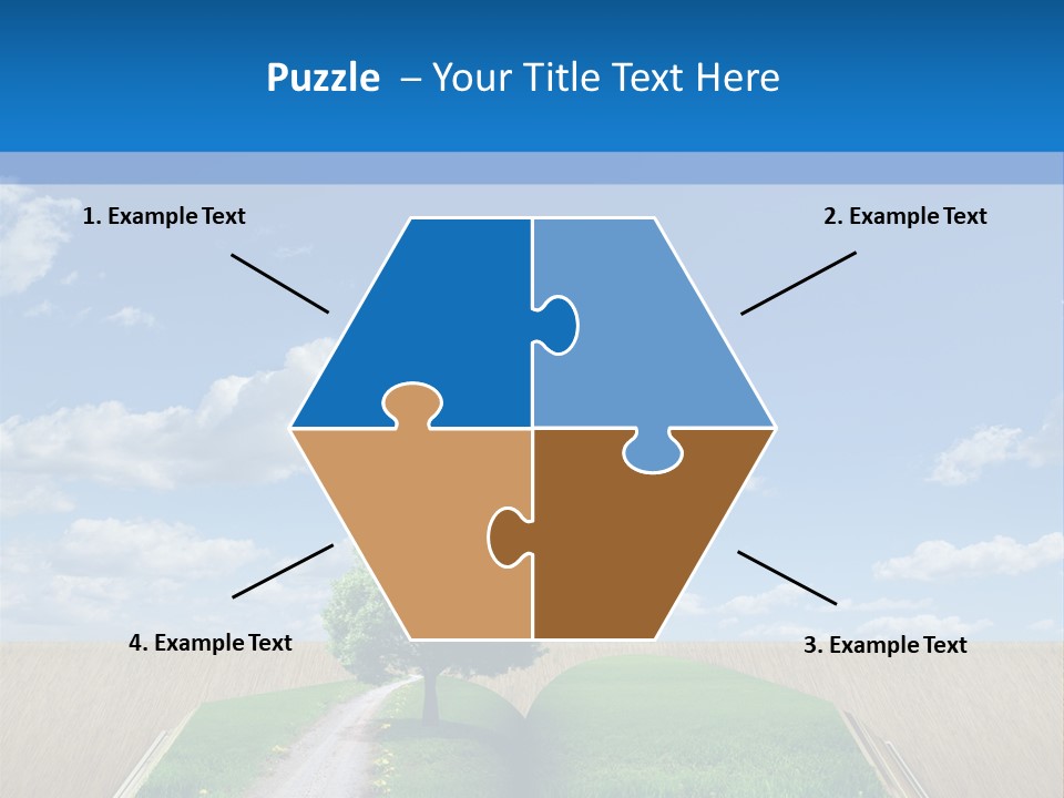 Sky Education Environment PowerPoint Template