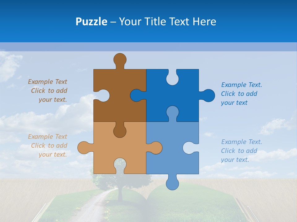 Sky Education Environment PowerPoint Template