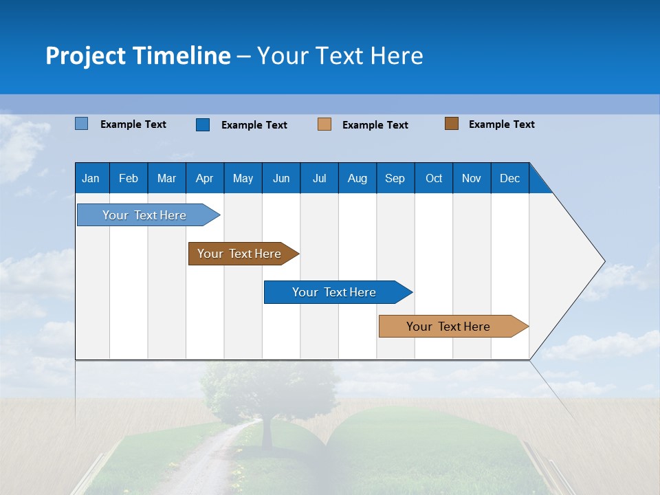 Sky Education Environment PowerPoint Template