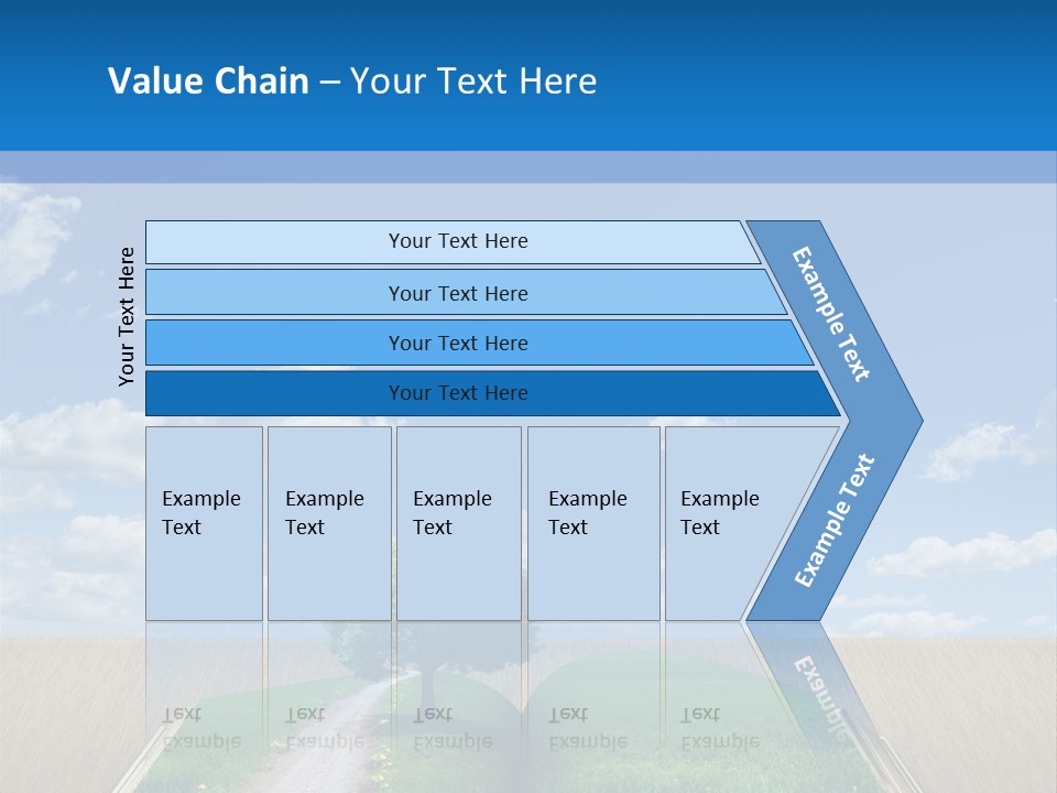 Sky Education Environment PowerPoint Template