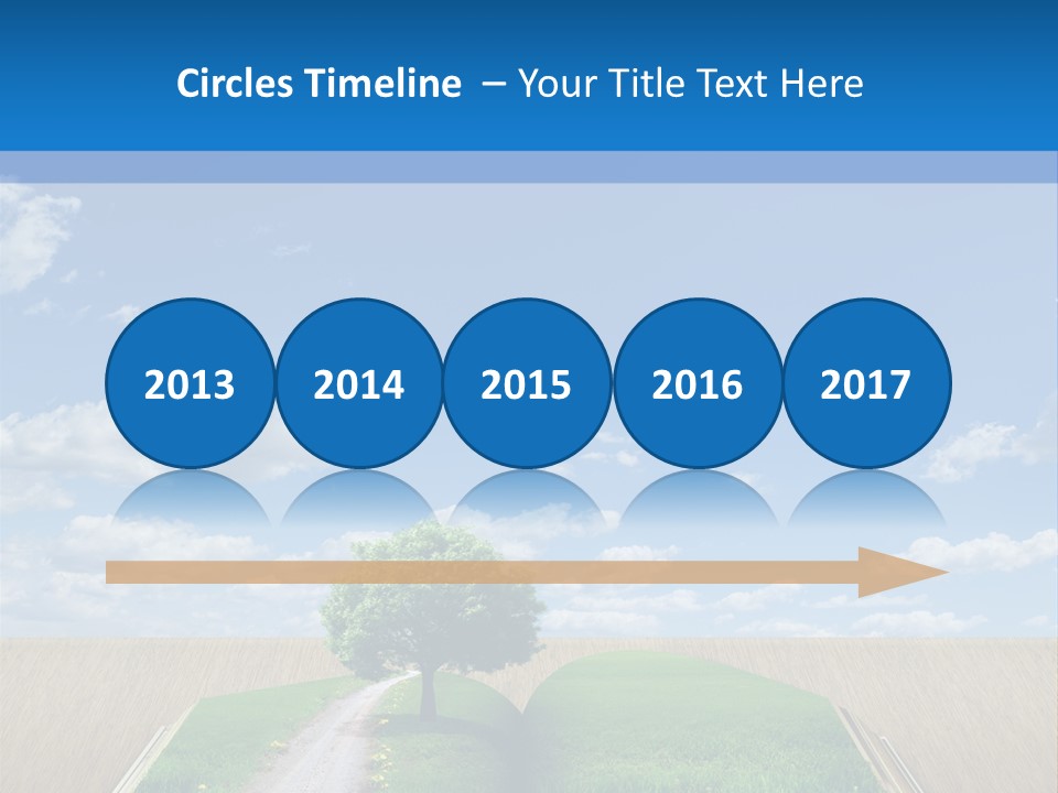 Sky Education Environment PowerPoint Template