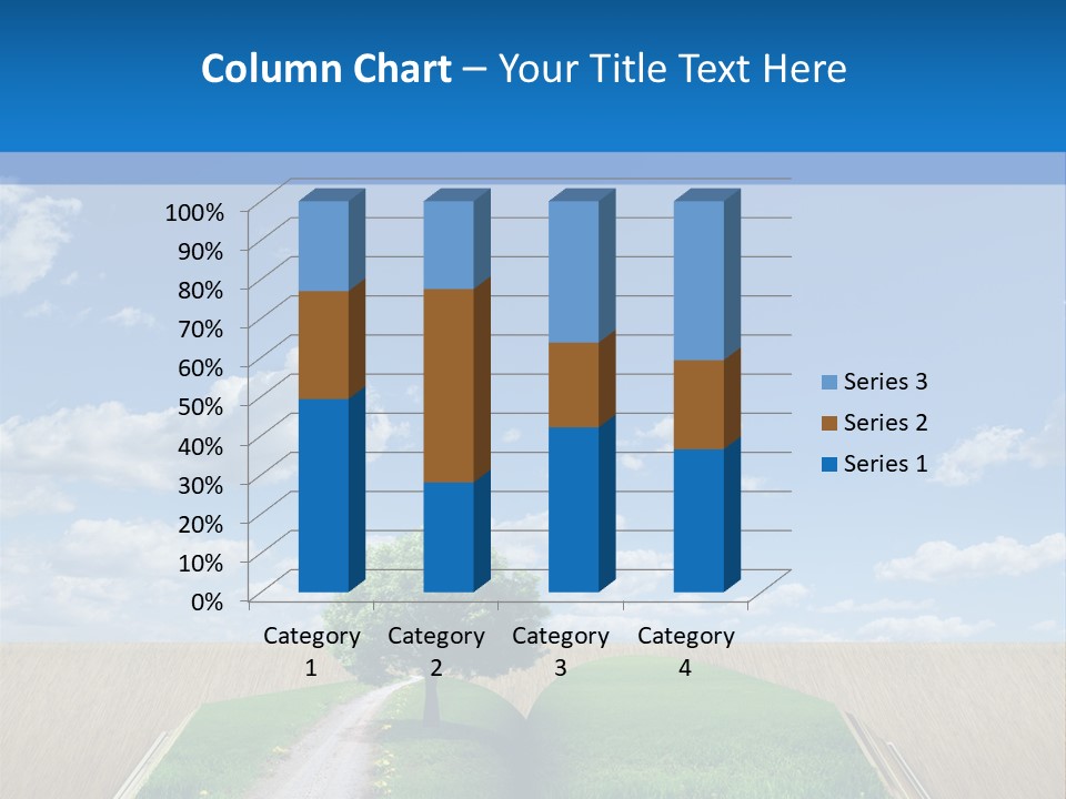 Sky Education Environment PowerPoint Template