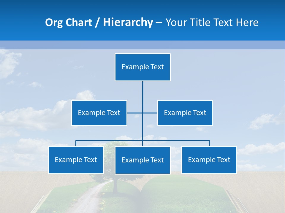 Sky Education Environment PowerPoint Template