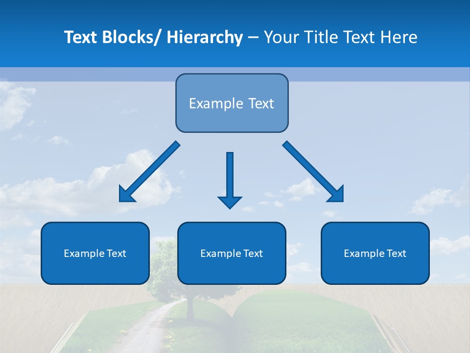 Sky Education Environment PowerPoint Template