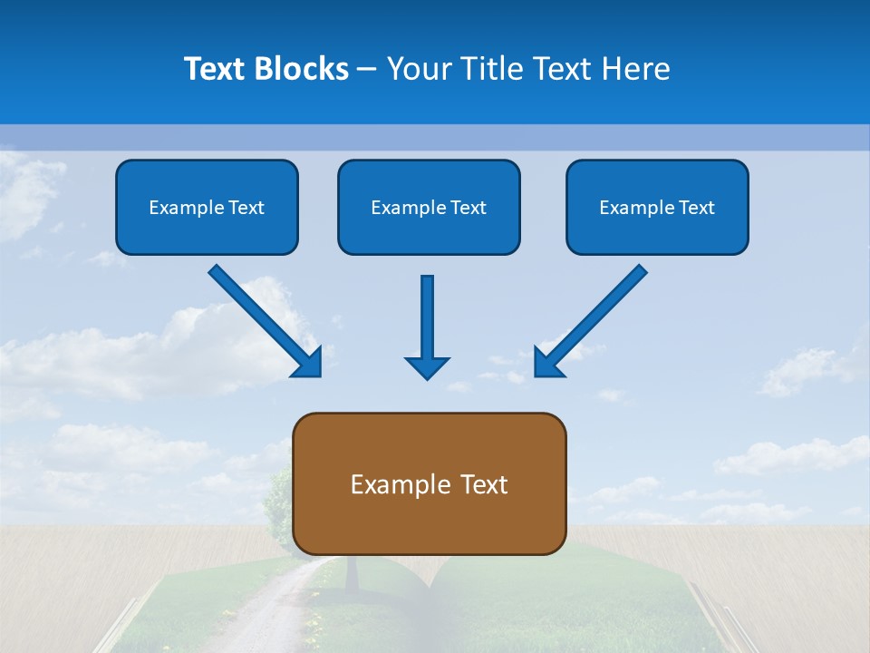 Sky Education Environment PowerPoint Template