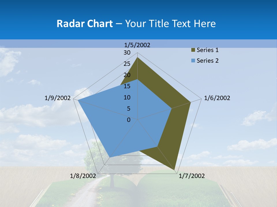 Sky Education Environment PowerPoint Template