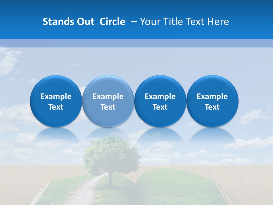 Sky Education Environment PowerPoint Template
