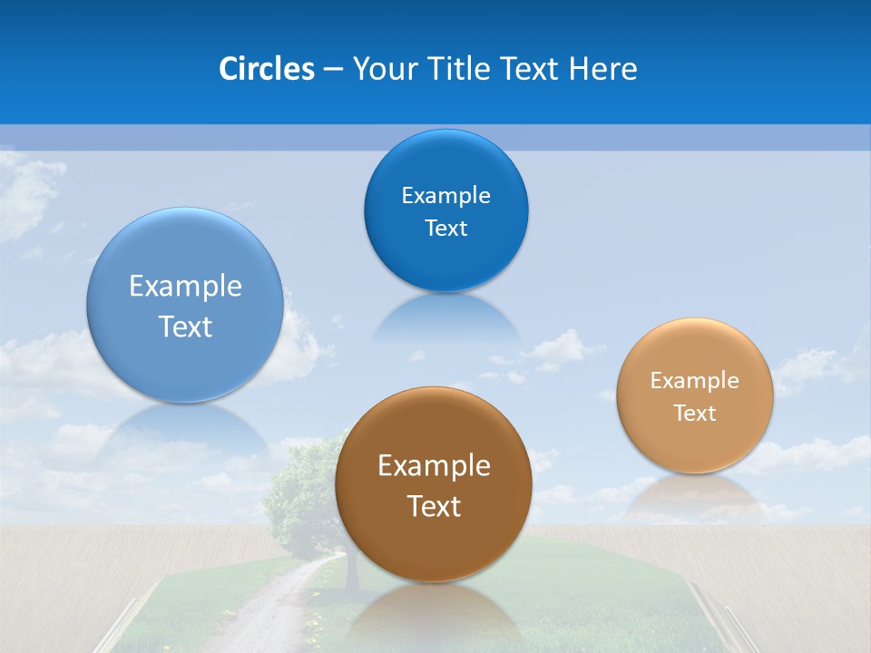 Sky Education Environment PowerPoint Template