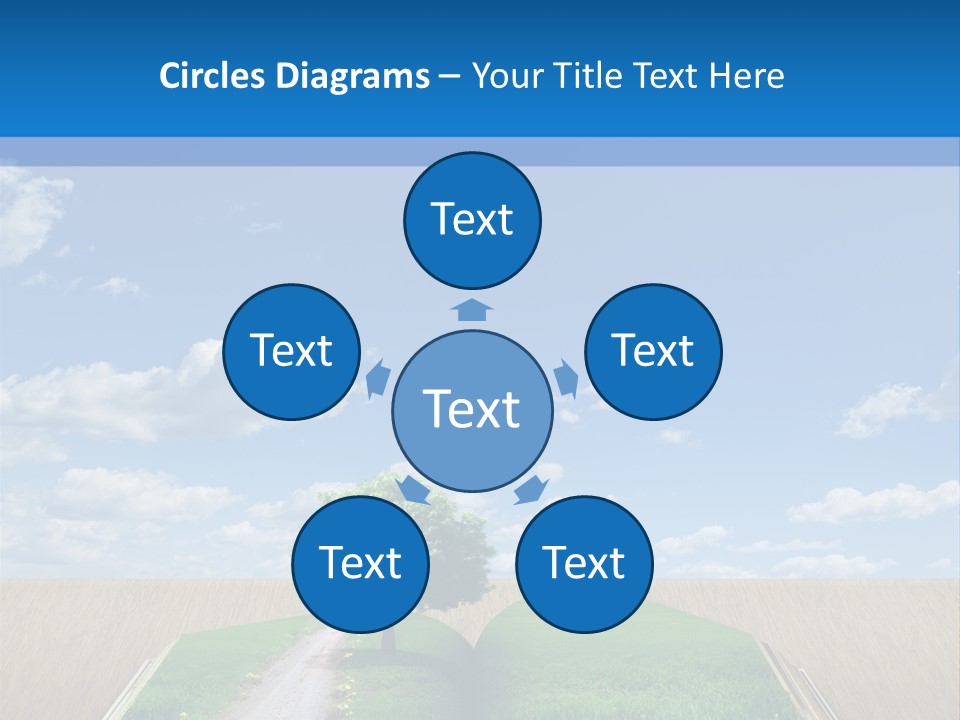 Sky Education Environment PowerPoint Template