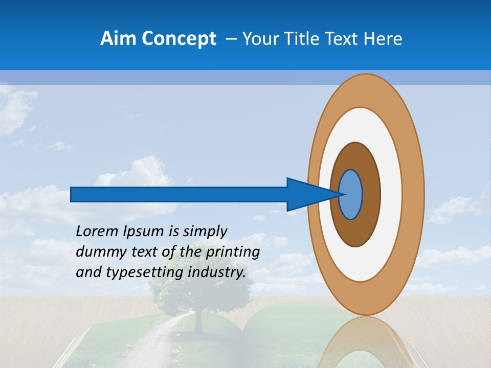 Sky Education Environment PowerPoint Template