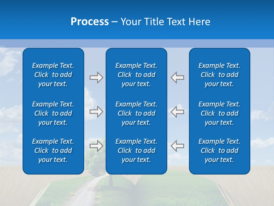 Sky Education Environment PowerPoint Template