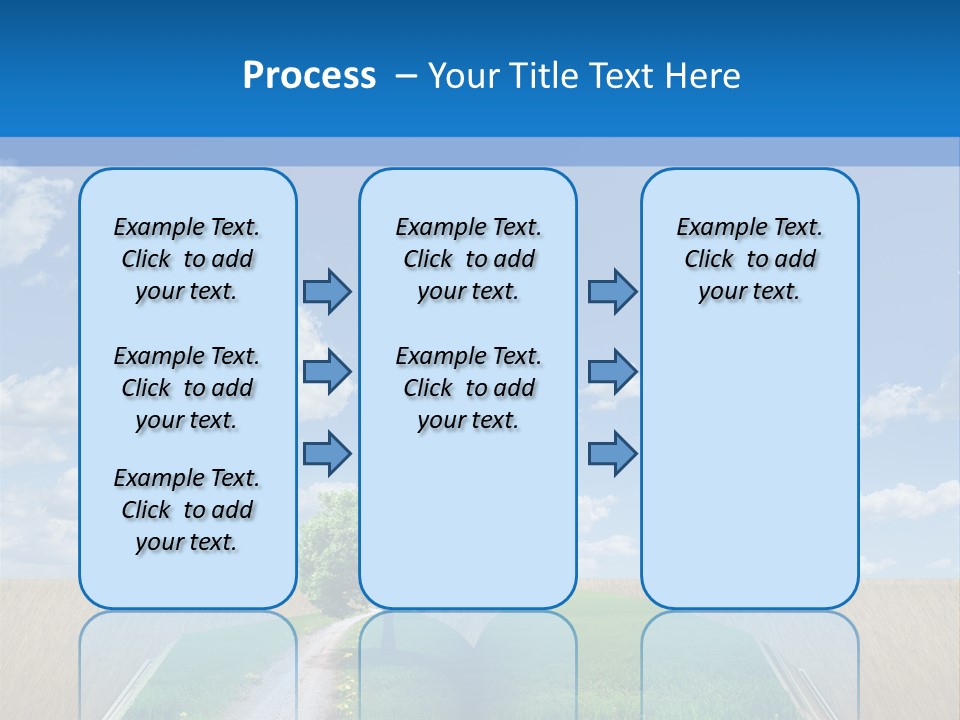 Sky Education Environment PowerPoint Template