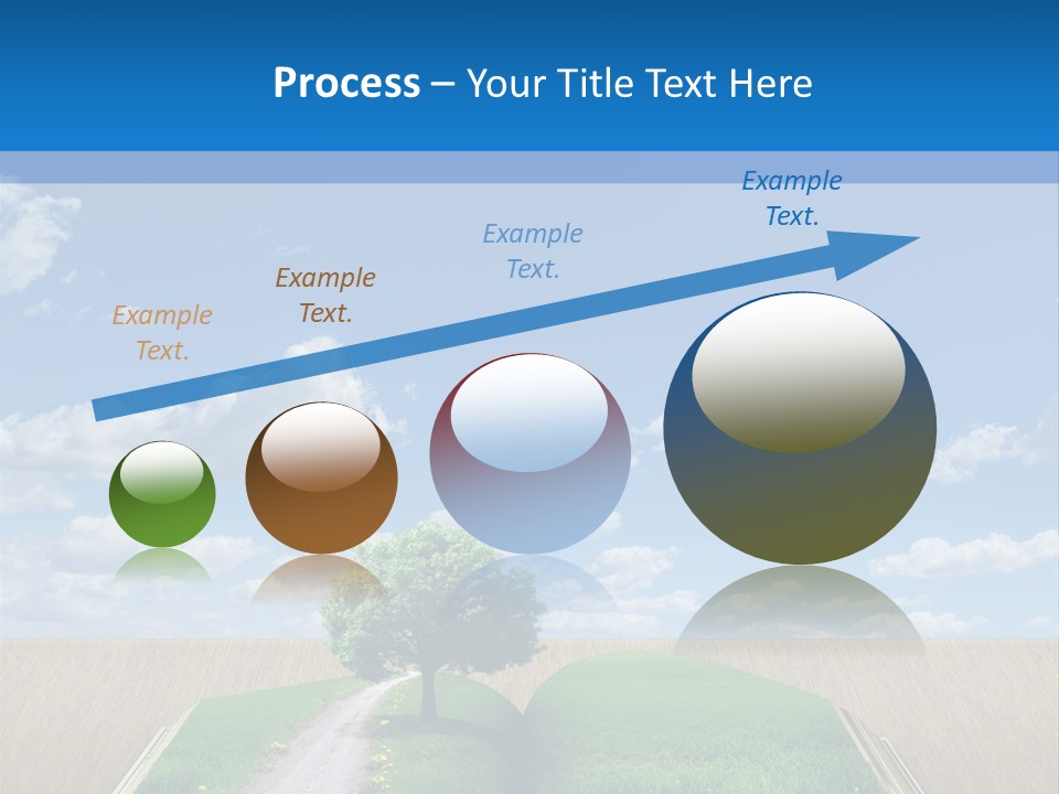 Sky Education Environment PowerPoint Template