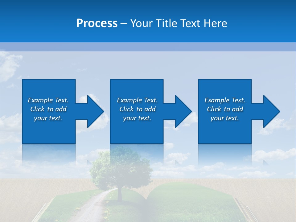 Sky Education Environment PowerPoint Template