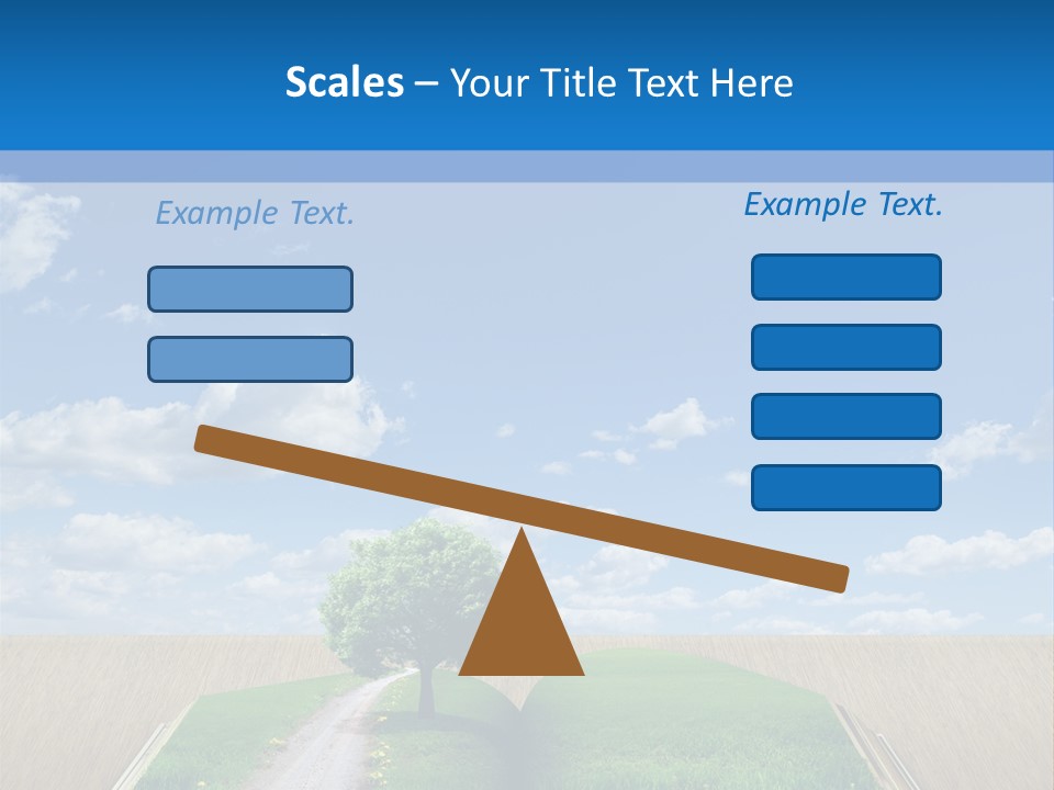 Sky Education Environment PowerPoint Template