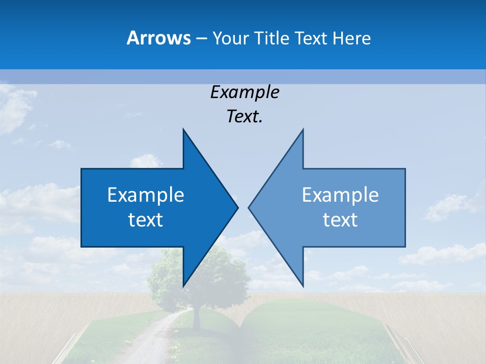 Sky Education Environment PowerPoint Template