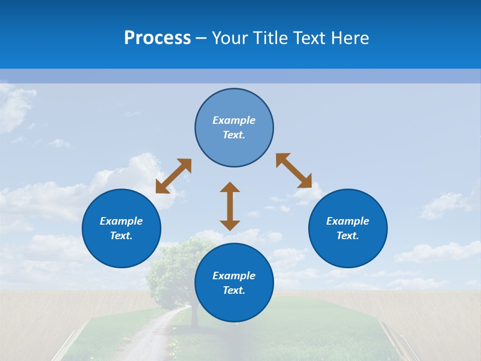 Sky Education Environment PowerPoint Template