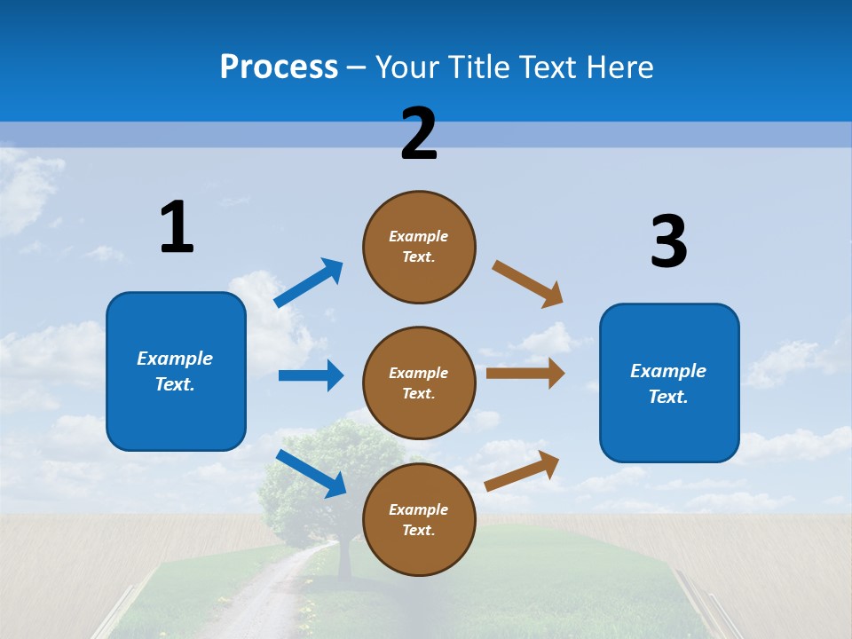 Sky Education Environment PowerPoint Template