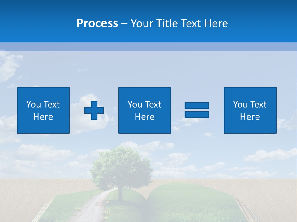 Sky Education Environment PowerPoint Template