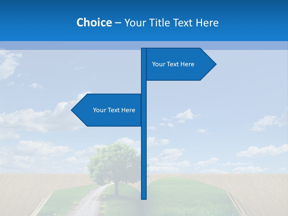 Sky Education Environment PowerPoint Template