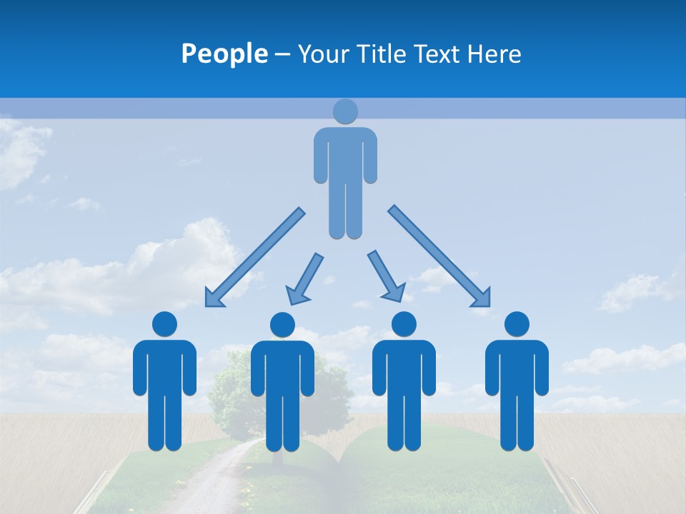 Sky Education Environment PowerPoint Template