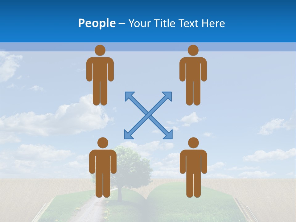 Sky Education Environment PowerPoint Template