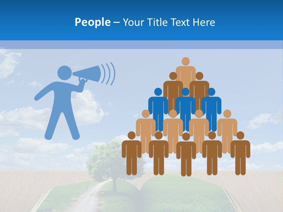 Sky Education Environment PowerPoint Template