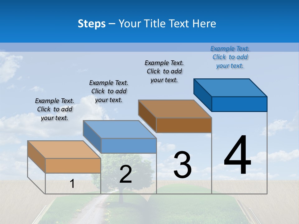 Sky Education Environment PowerPoint Template