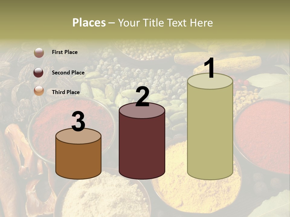 Season Food Mace PowerPoint Template