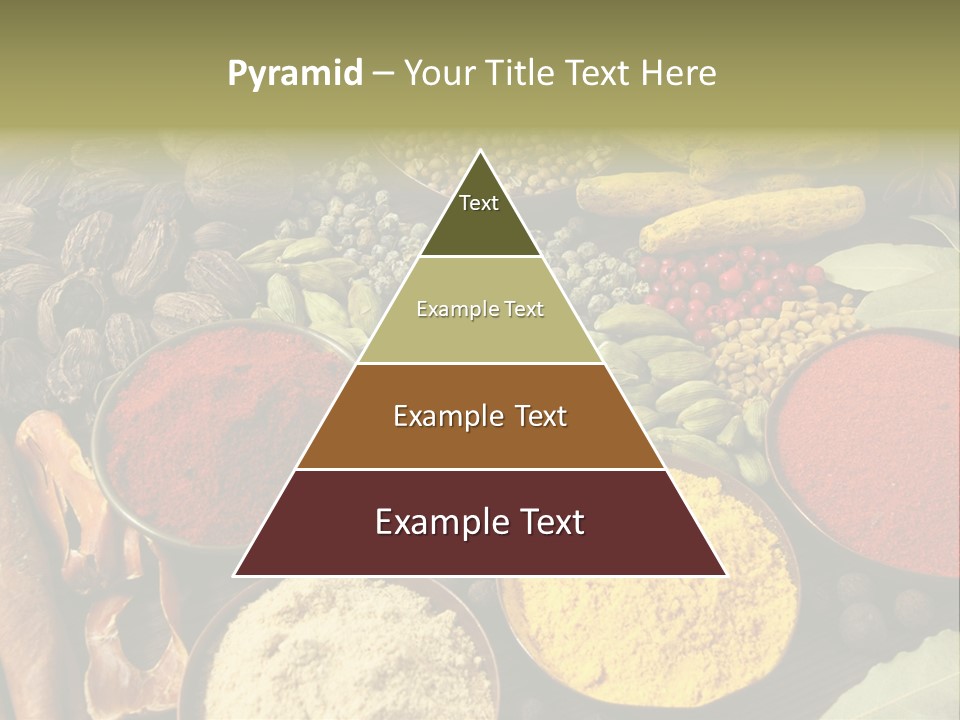 Season Food Mace PowerPoint Template